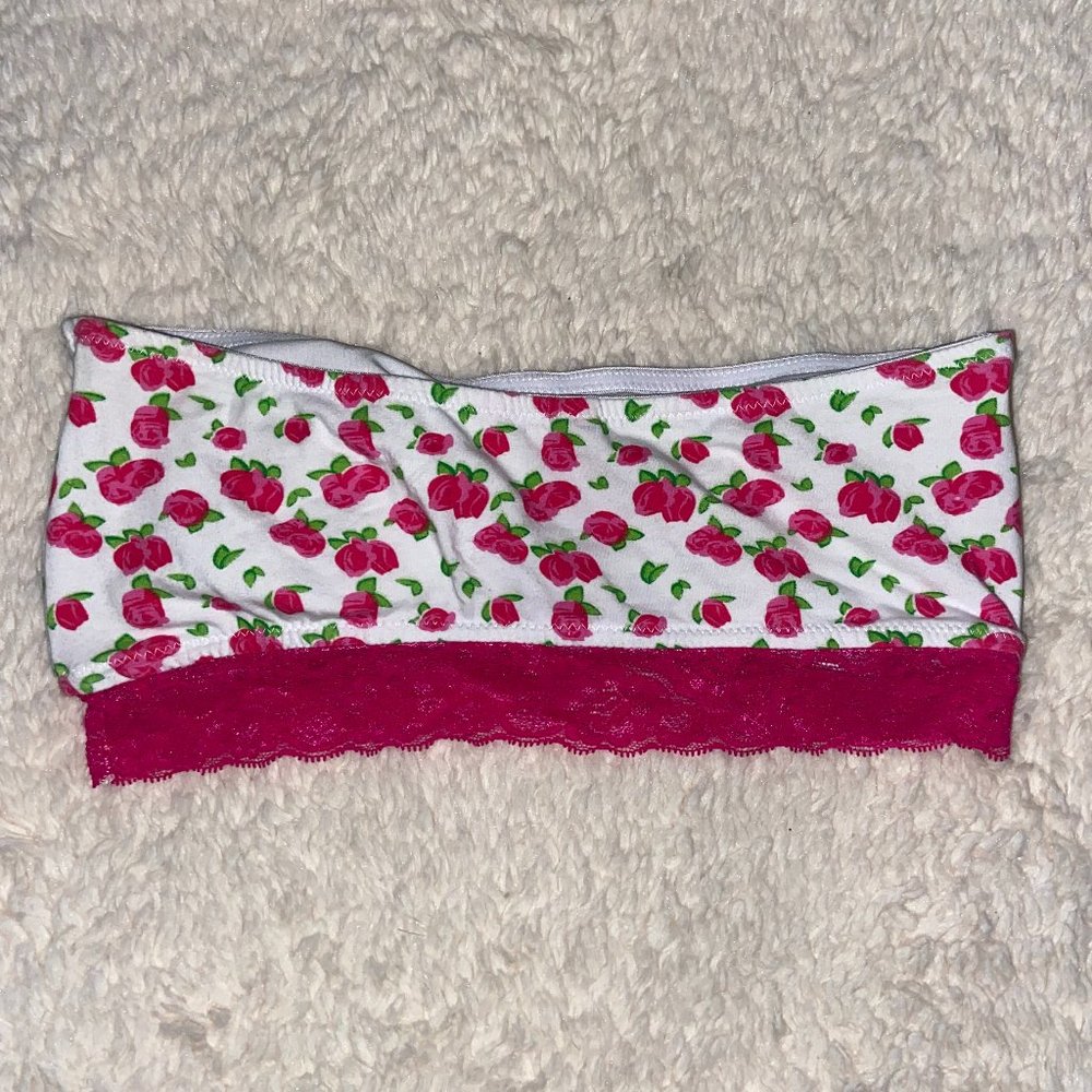 Pink Roses Bandeau - Picture 3 of 3